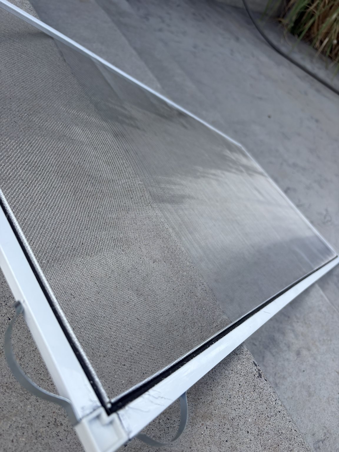 Brand-new stainless steel mesh screen built by ClearView